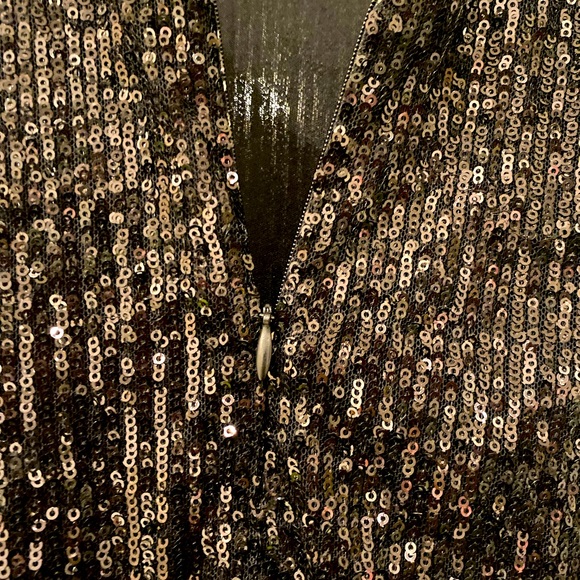 NEW YORK AND COMPANY SEQUIN DRESS - Picture 3 of 5